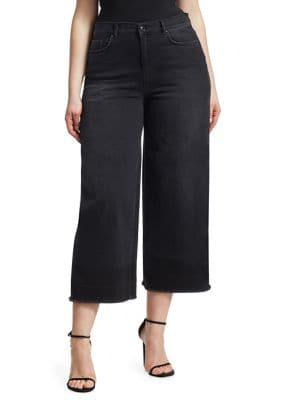 Ashley Graham X Marina Rinaldi Crop Wide Leg Jeans