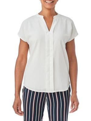 Olsen Cap-sleeve Dressy Tee