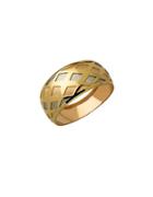 Lord & Taylor 14k Yellow, White, Rose Gold Ring