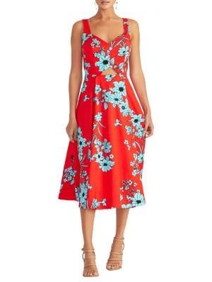 Rachel Rachel Roy Carrolee Floral Fit-&-flare Dress
