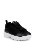 Fila Disruptor Ii Premium Velour Logo Sneakers