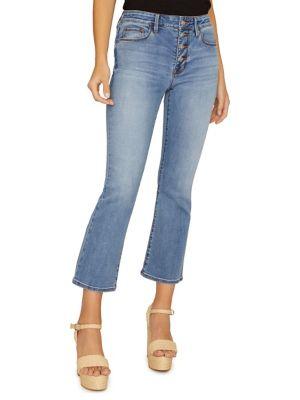 Sanctuary Sahara Button Fly Cropped Jeans