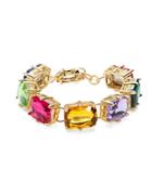 R.j. Graziano Multi-color Bright Crystal Bracelet