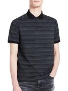 Calvin Klein Striped Polo Shirt