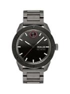 Movado Bold Ionic-plated Gunmetal Stainless Steel Bracelet Watch