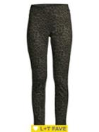 Calvin Klein Leopard-print Cropped Leggings