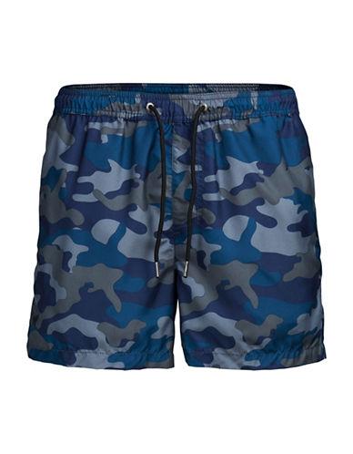 Jack & Jones Camouflage Drawstring Shorts