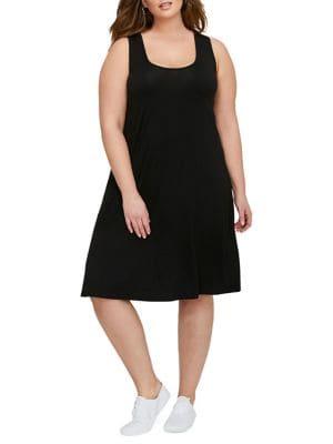 Addition Elle Michel Studio Plus Swing Tank Dress