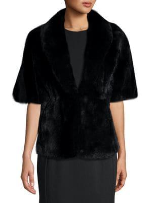 Diana Rosh Rex Rabbit Fur Shawl
