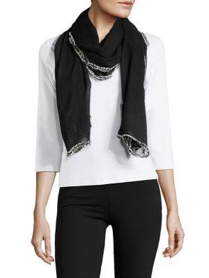 Lord & Taylor Confetti-trimmed Scarf