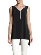 Ivanka Trump Hi-lo Sleeveless Tunic