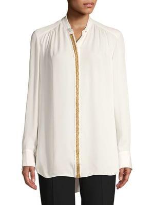 Elie Tahari Felice Silk Blouse