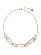 Vince Camuto Pave Crystal Link Collar Necklace