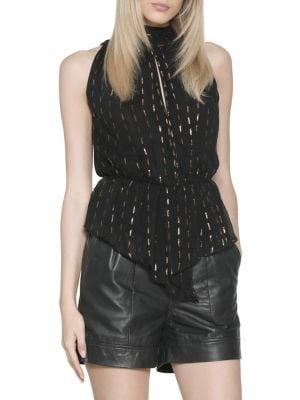 Walter Baker Sandra Metallic Dash Top