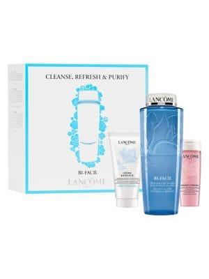 Lancome Bi-facil Cleansing, Refreshing & Purifying Regimen 3-piece Set - $57 Value