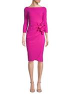 Chiara Boni La Petite Robe Floral Bouquet Bodycon Dress