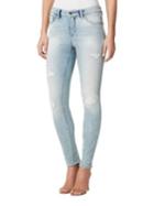 Miraclebody Faith Fit Solution Skinny-fit Distressed Jeans
