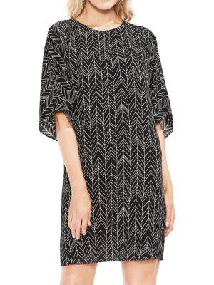 Vince Camuto Zen Bloom Chevrolet Shift Dress