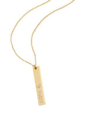 Cathy's Concepts Gifts For Her Heart You Vertical Bar Necklace