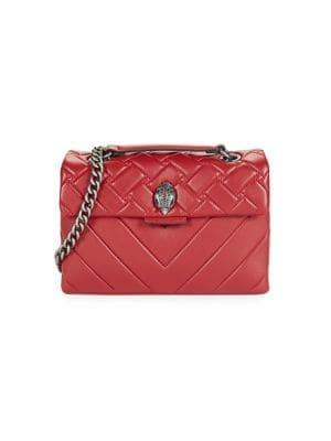 Kurt Geiger London Quilted Leather Shoulder Bag