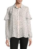 French Connection Floral Button-down Shirt