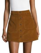 Vero Moda Buttoned Corduroy Skirt