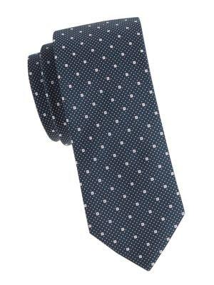 Hugo Square Dot Silk Tie
