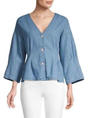 Vero Moda Julie Cotton Button-down Shirt
