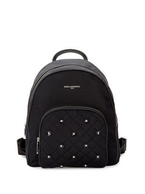 Karl Lagerfeld Paris Cara Floral Accent Backpack