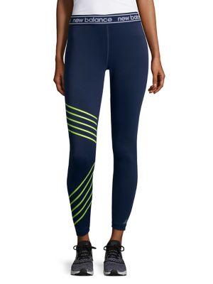 New Balance Striped Leggings
