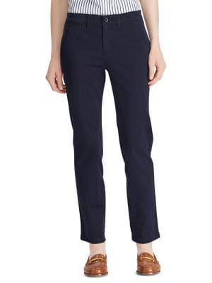 Lauren Ralph Lauren Petite Petite Stretch Chino Straight Pants