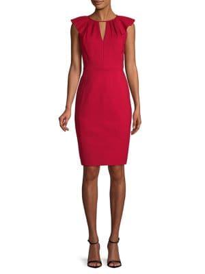 Elie Tahari Knit Ponte Sheath Dress