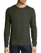 Selected Homme Textured Cotton-blend Sweater