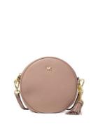 Michael Michael Kors Canteen Leather Circle Crossbody Bag