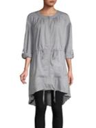 Jones New York Drawcord Long Anorak