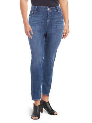 Lucky Brand Plus Emma Straight Jeans