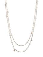 Ralph Lauren Faux Pearl Double Strand Necklace