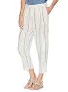 Vince Camuto Ethereal Dawn Striped Cropped Pants