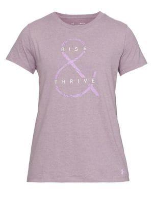 Under Armour Ua Rise & Thrive Graphic Classic Crew Tee