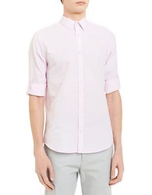 Calvin Klein Space-dye Roll-sleeve Shirt