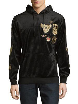 Reason Richmond Graphic Velour Hoodie