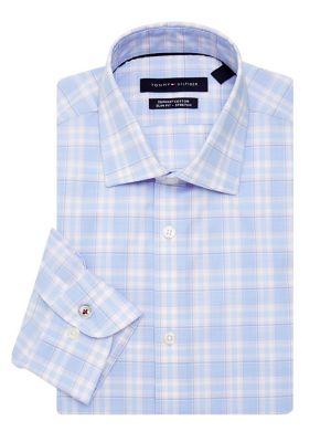 Tommy Hilfiger Plaid Dress Shirt