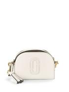 Marc Jacobs Shutter Leather Half Moon Crossbody Bag