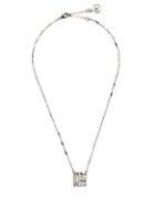 Vince Camuto Crystal Square Shaped Necklace