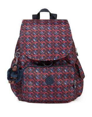 Kipling Groovy Patterned Backpack