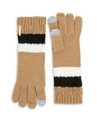 Michael Michael Kors Colorblocked Knit Gloves