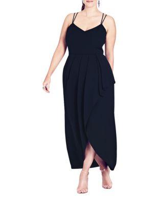 City Chic Plus Romance Maxi Dress