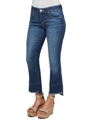 Democracy Frayed Step Hem Jeans