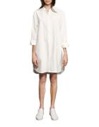 French Connection Willis Button Front Shirt Dress