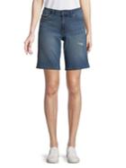 Calvin Klein Jeans City Distressed Denim Shorts